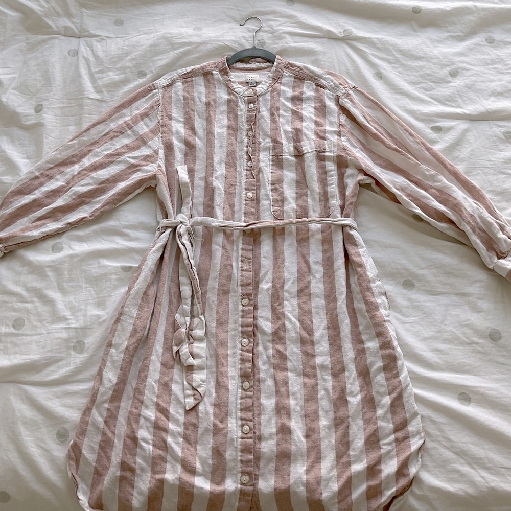beach lounge shirt dress